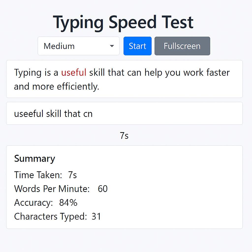 Darsh.fun - Typing Speed Test